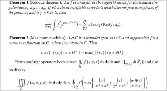 Garamond Math with EB Garamond