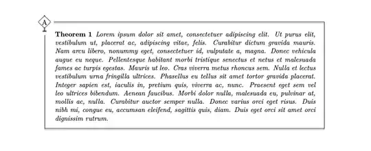 A framed theorem with a TikZ picture in the corner