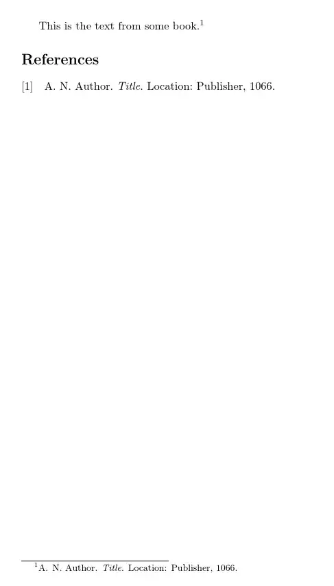 biblatex with full citation in footnote