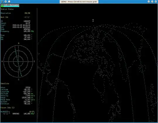 white-on-black screenshot