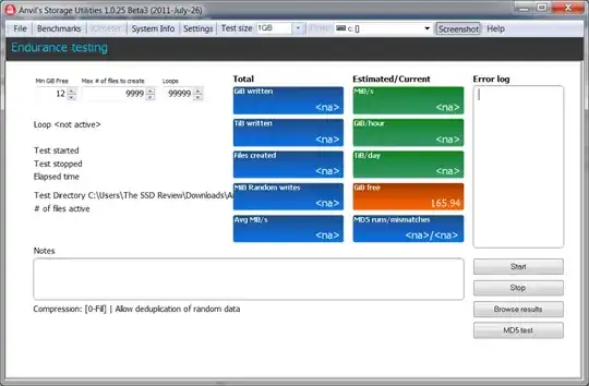 Endurance testing - Anvil's Storage Utilities 1.0.25 beta 3 (2011 july 26)