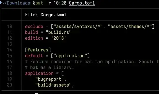 project specification for Bat