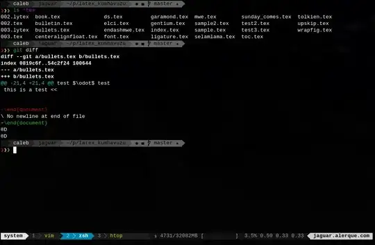 tmux powerline sample