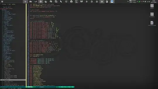 vim-airline no propper display
