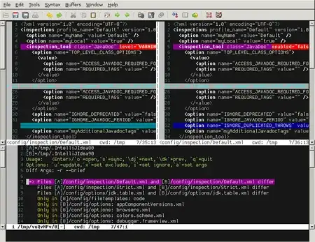 two random directories