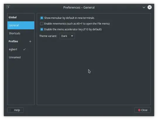 Gnome-Terminal Preferences->General