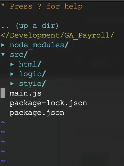 NerdTree without odd lines