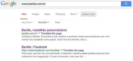 banilla search results