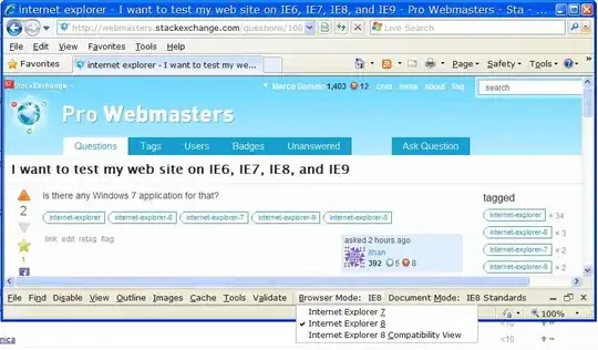 IE8 emulates IE7