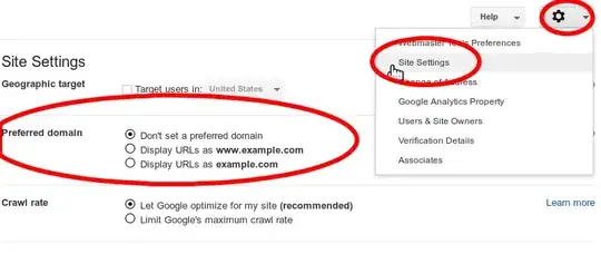 preferred domain google webmaster tools settings