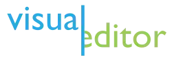 The visual editor