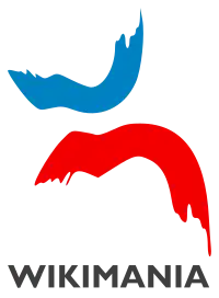 Wikimania's logo.