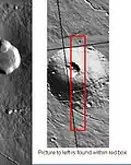 Albor Tholus as seen by THEMIS. The area has undergone extensive faulting.
