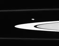 Atlas - A and F rings(June 30, 2006).