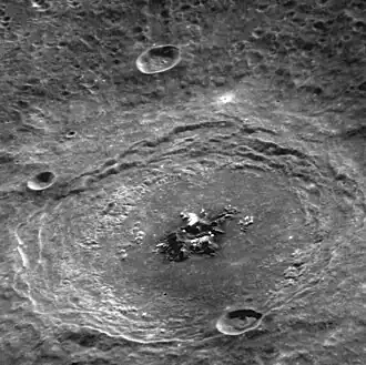 Closer oblique view also at a high sun angle