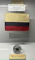 Colombia lunar sample displays from the Apollo 17 mission