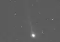 A MESSENGER image of Comet Encke at its closest approach to Mercury, 17/11/2013 (NASA/JHUAPL/Carnegie Institution of Washington)