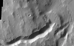 Delta in Lunae Palus quadrangle.