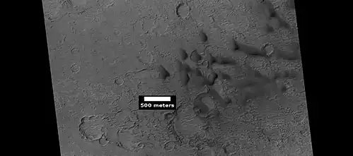 Dunes in Mare Tyrrhenum quadrangle, as seen by HiRISE under HiWish program