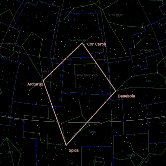 Rey's Virgin's Diamond asterism