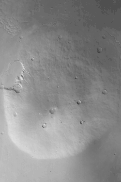 Mars Global Surveyor Mars Orbiter Camera image.