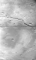 Viking Orbiter 1 mosaic of part of Huygens