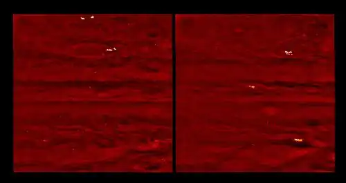 lightning is just small dots