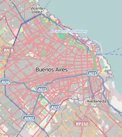 Galileo Galilei Planetarium is located in Buenos Aires