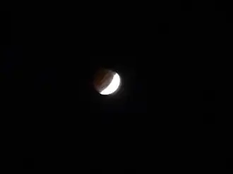 Before the beginning of total eclipse, Valdosta, GA, 10:02 UTC