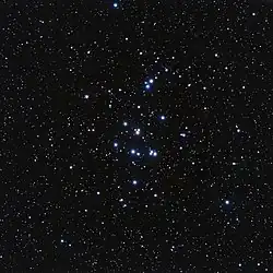 Widefield image of the Beehive Cluster