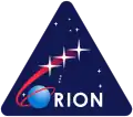 Emblem of the Orion spacecraft