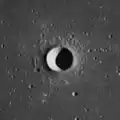 Lunar Orbiter 4 image of Schiaparelli E