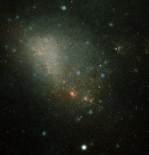  Small Magellanic Cloud false colour image