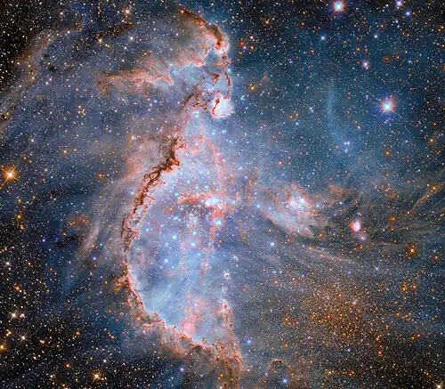 NGC 346 imaged by the Hubble Space Telescope