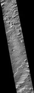East side of Galle crater, as seen by CTX  camera (on MRO).