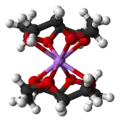 Alkali metal cations bound by crown ethers are common lipophilic countercations, as illustrated by [Li(12-crown-4)2]+.