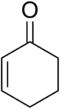 Cyclohexenone, common cyclic enone