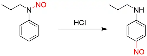 Fischer-Hepp rearrangement