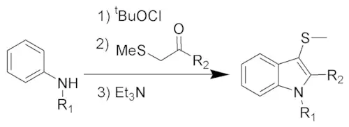 The Gassman indole synthesis