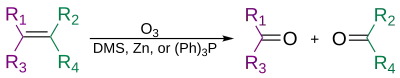 A generalized scheme of ozonolysis