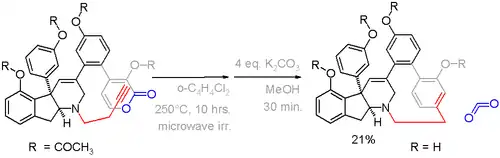 Scheme 5. Haouamine A