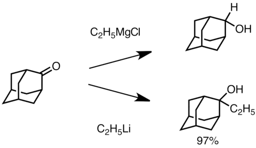 Li add to adamantone