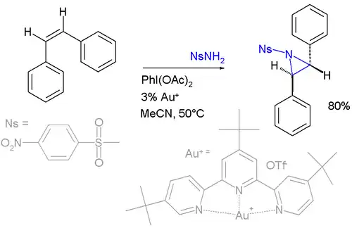 Nitrene transfer reaction