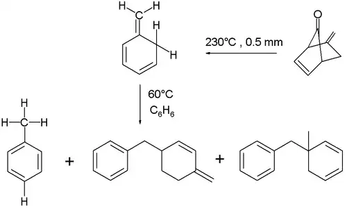 ortho-isotoluene synthesis and reactions