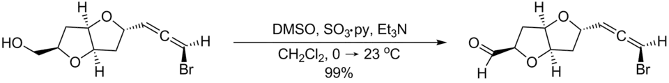 The Parikh–Doering oxidation.
