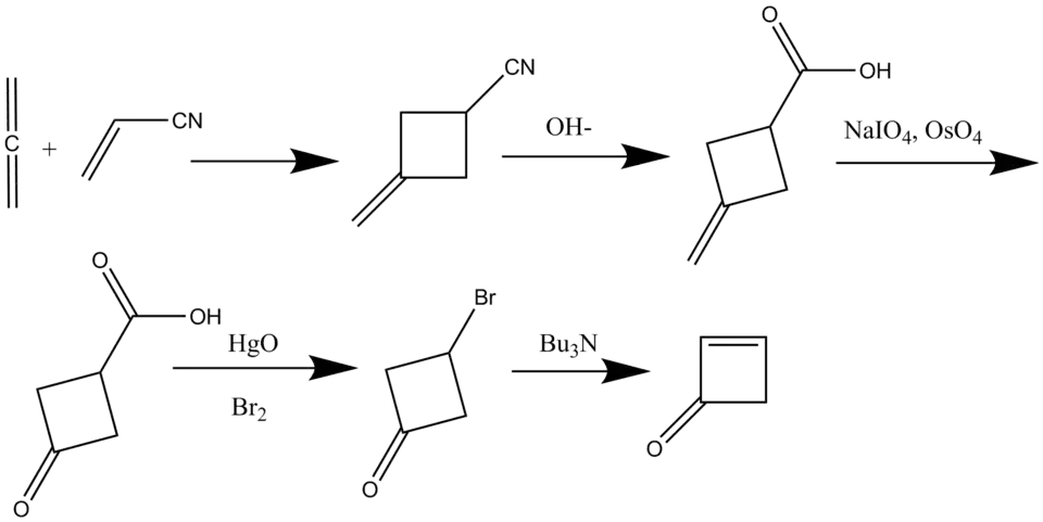 Scheme 7:Synthesis of Cyclobutenone