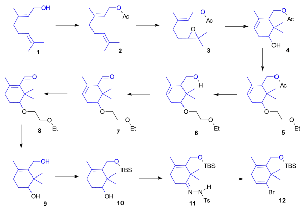 Taxol total synthesis Takahasi part1