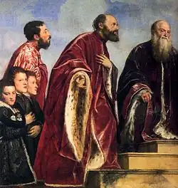 Painting by the artist Titian