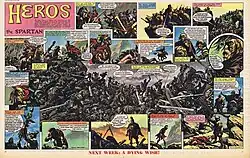 "Heros the Spartan" illustrated by Frank Bellamy