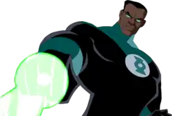 Green Lantern in the Justice League (TV series)